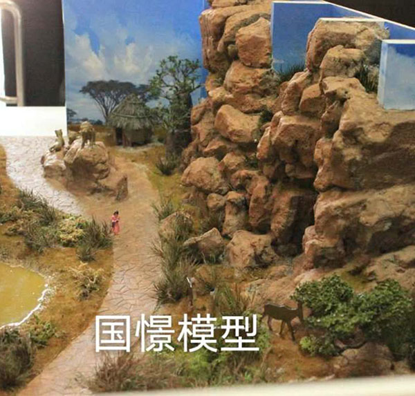 勐腊县场景模型