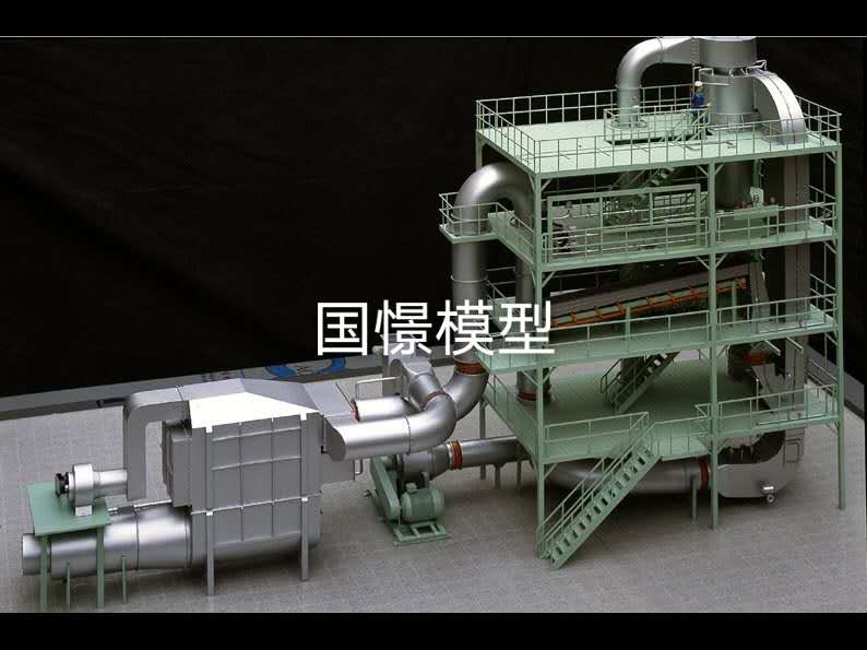 勐腊县工业模型