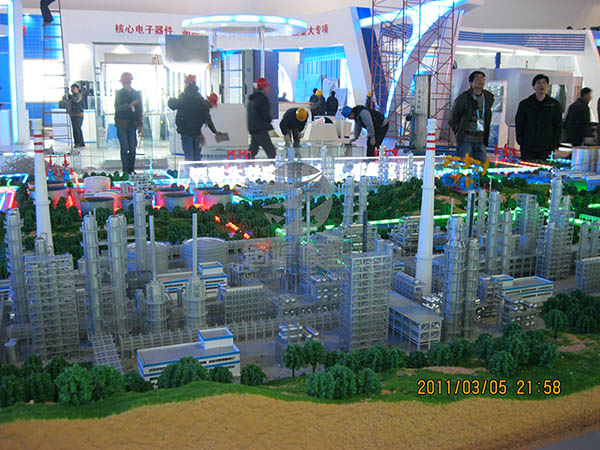 勐腊县工业模型