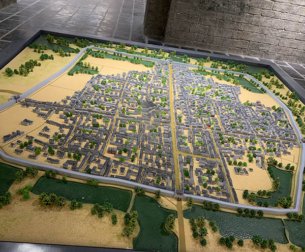 勐腊县建筑模型