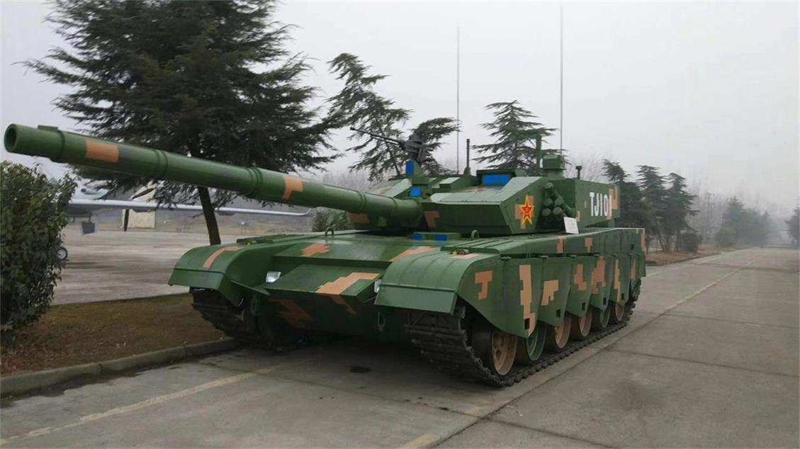 勐腊县坦克模型