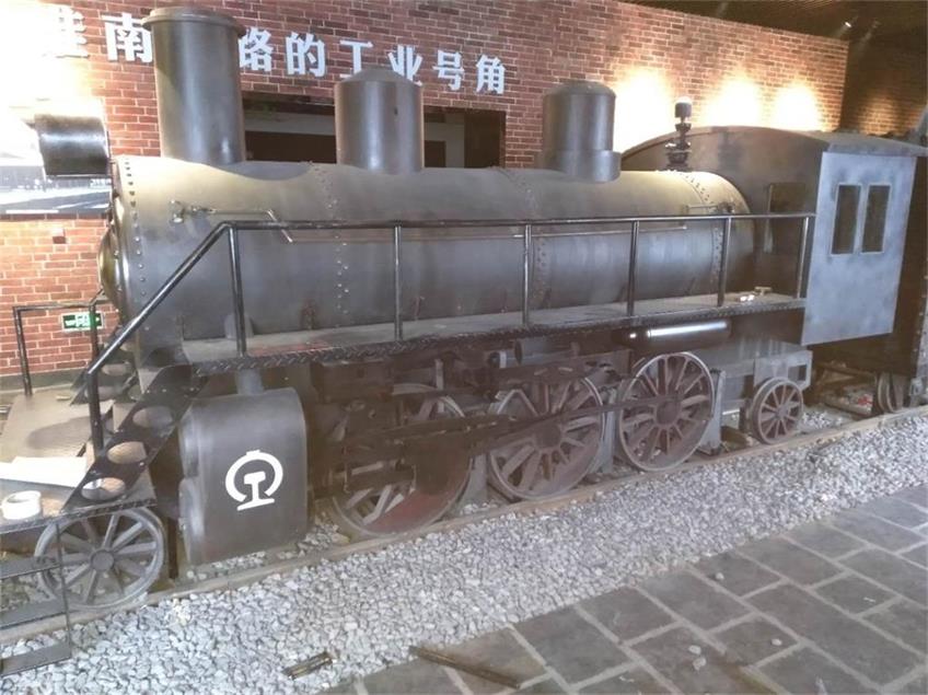 勐腊县蒸汽火车模型