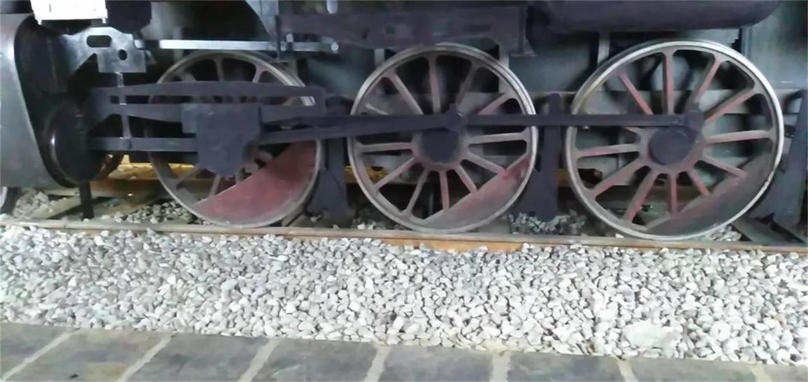 勐腊县蒸汽火车模型